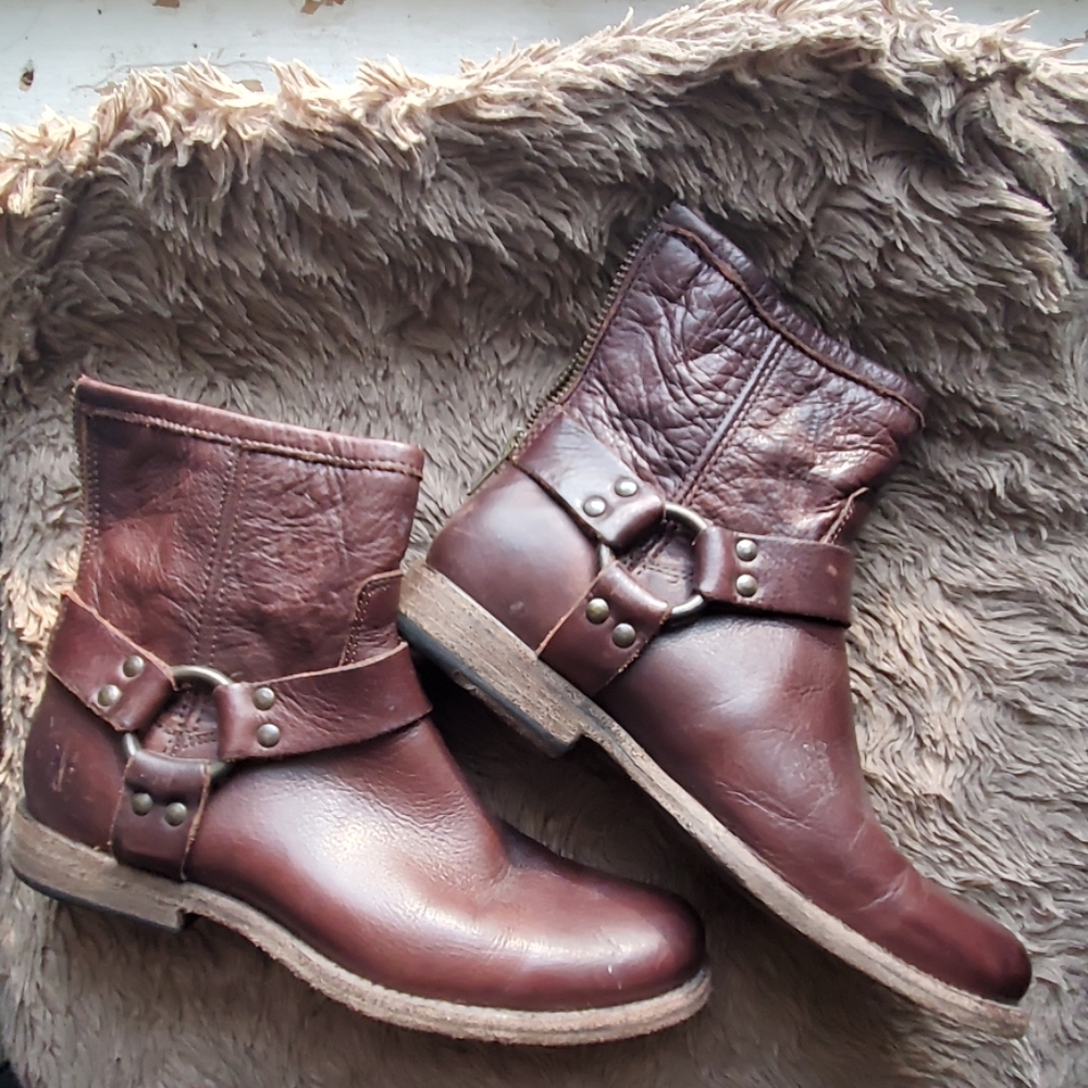 Frye leather boots